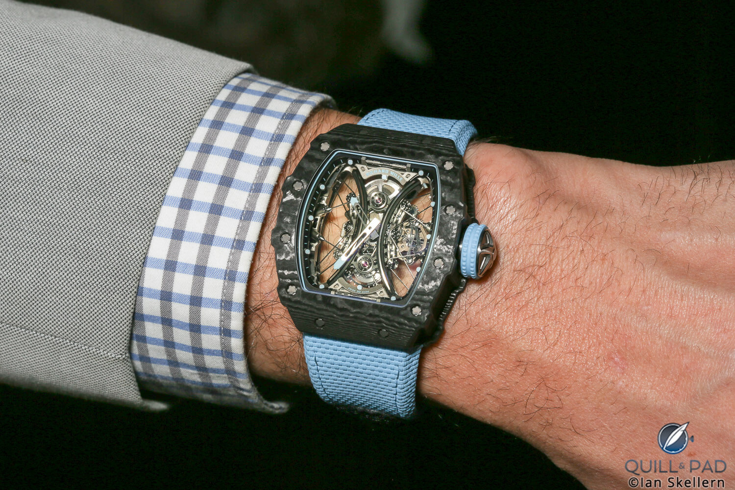 Richard Mille RM 53-01 Pablo Mac Dough on the wrist