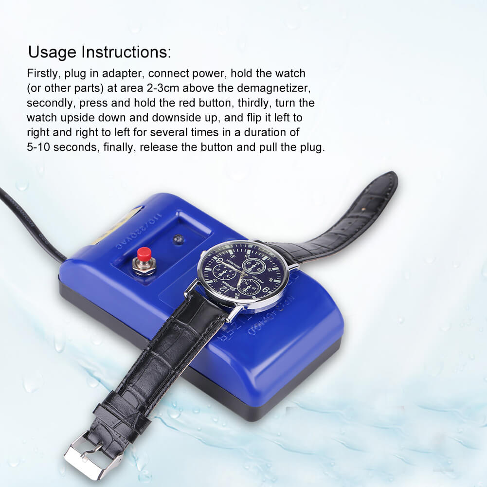 Simple watch demagnetizer 