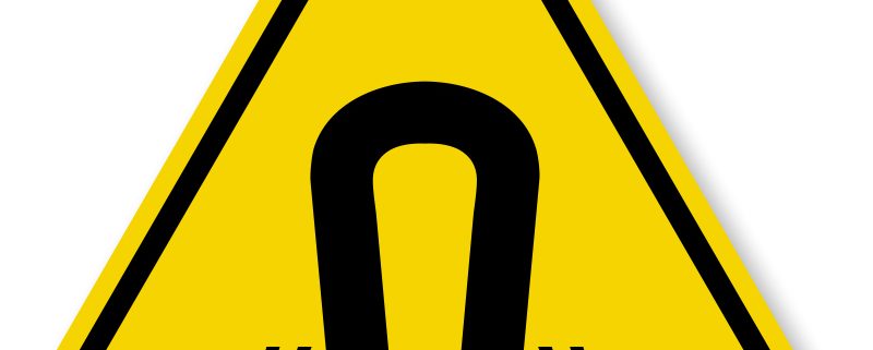 Warning: Strong magnetic field ISO symbol