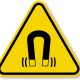 Warning: Strong magnetic field ISO symbol