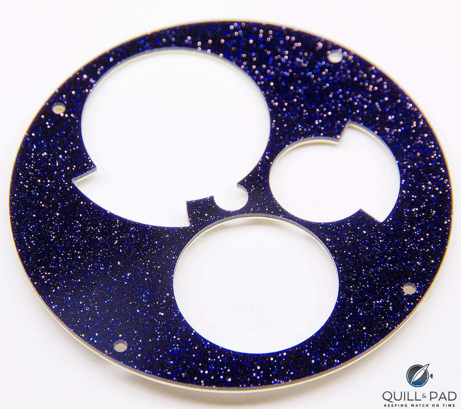 Aventurine dial from the Louis Moinet AstroMoon