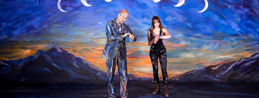 "Watching the Time with Alexa" (all rights reserved, Alexa Meade)