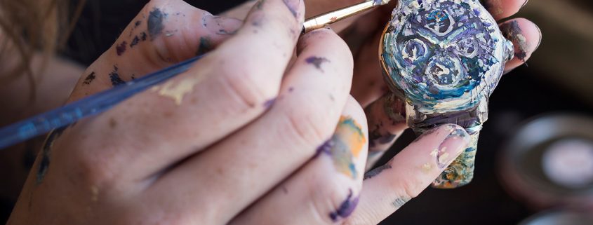 Attention to detail: Alexa Meade paints the Jules Audemars Equation of Time
