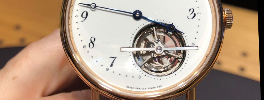 Breguet Classique Tourbillon Extra-Plat Automatique 5367 Grand Feu Enamel