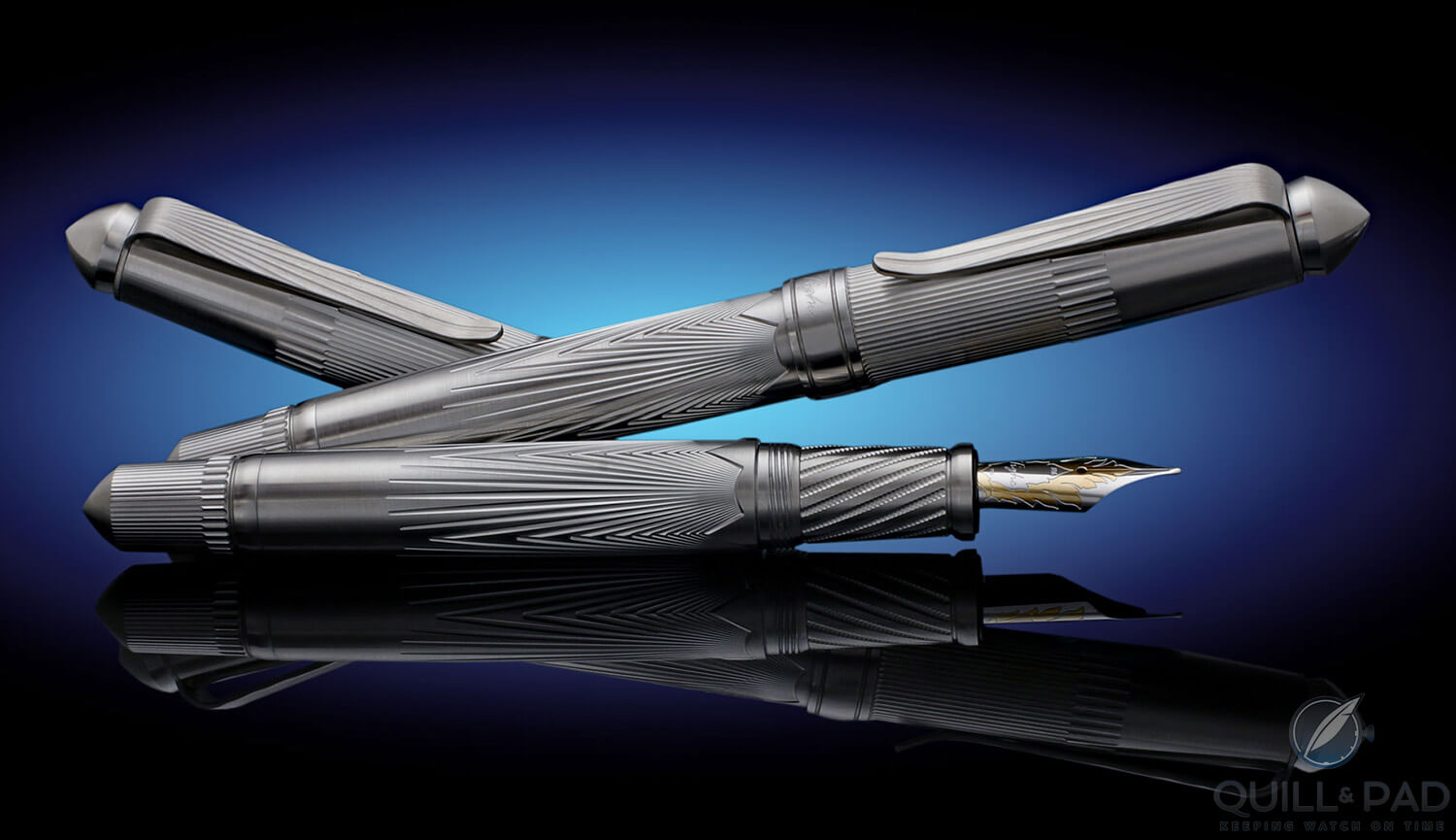 Grayson Tighe Steel Crystal pen