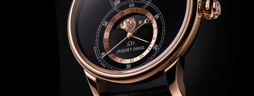Jaquet Droz Grande Seconde Moon Black Enamel