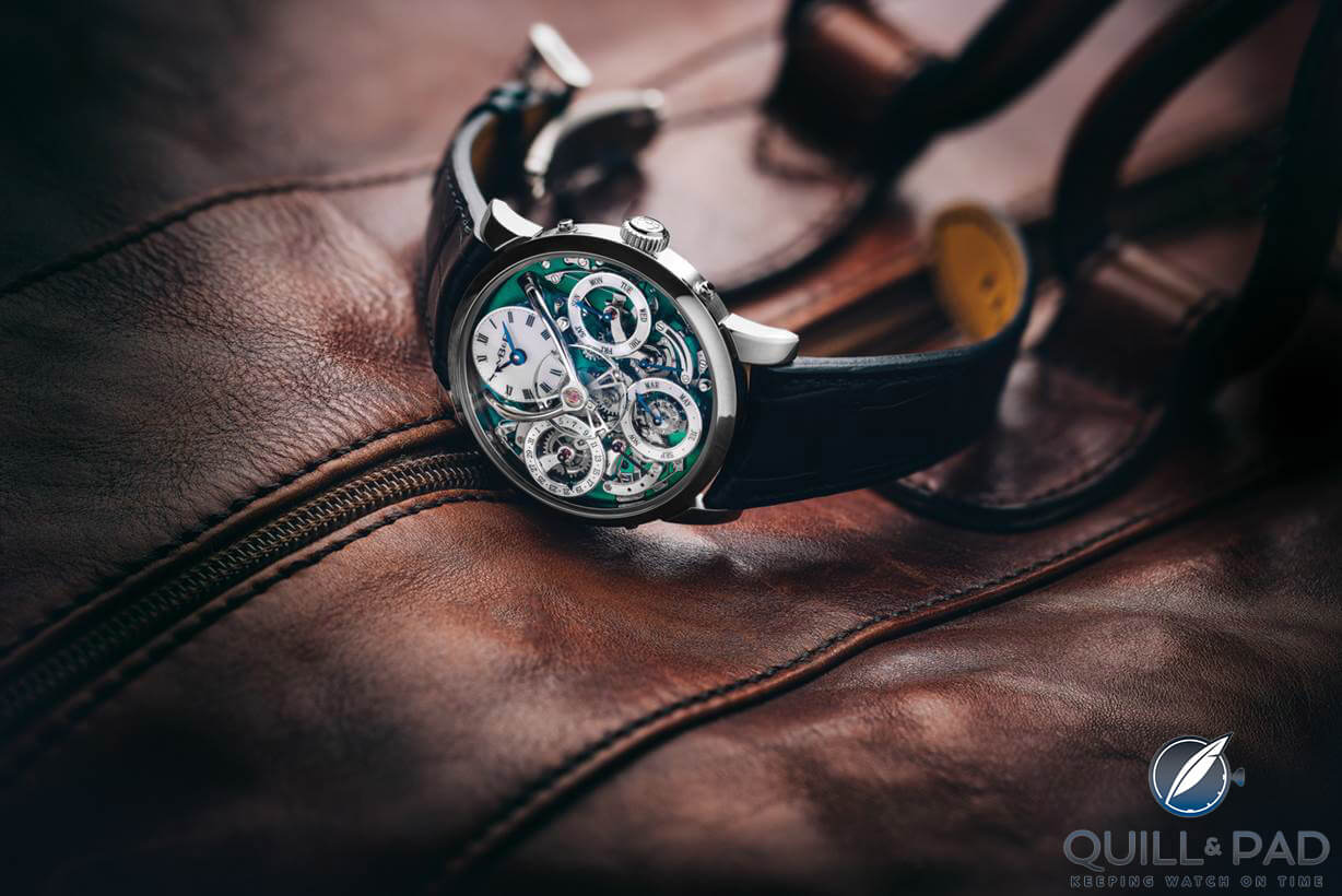 MB&F Legacy Machine Perpetual titanium