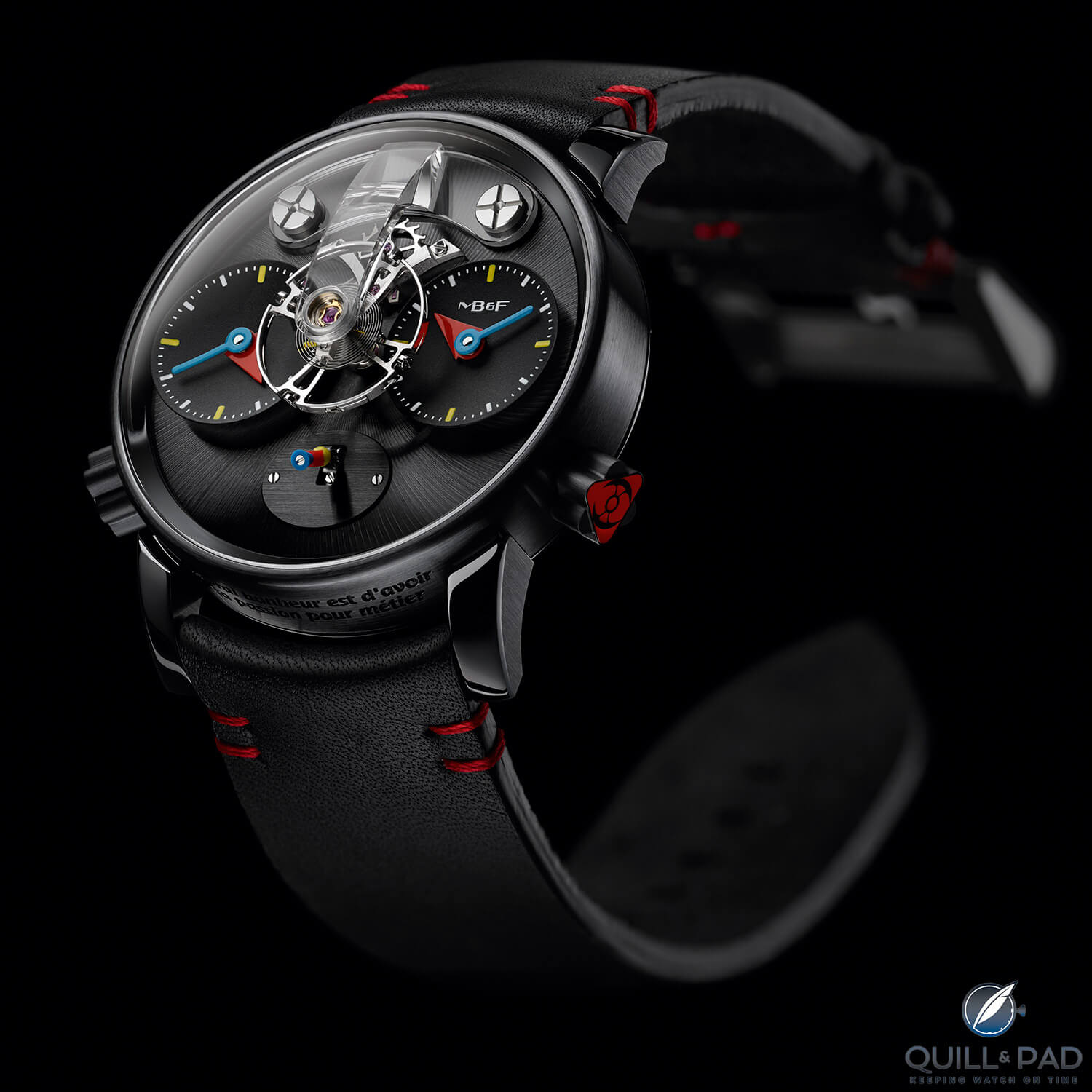 De Stijl inspired MB&F LM1 Silberstein Ti