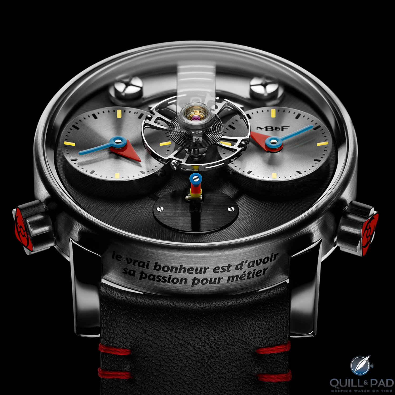 De Stijl inspired MB&F LM1 Silberstein Ti
