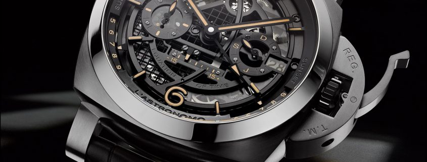 Panerai L'Astronomo Luminor 1950 Tourbillon Moon Phases Equation Of Time GMT