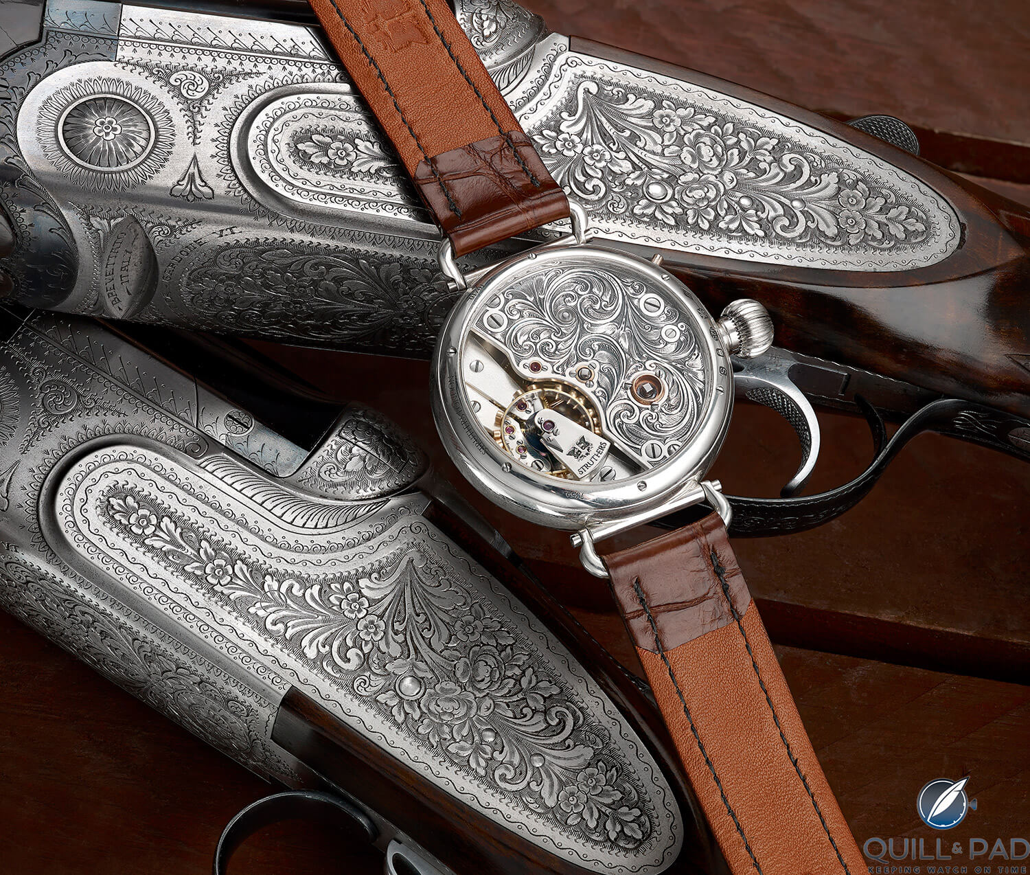 Engraved back of the Struthers Kullberg Edition