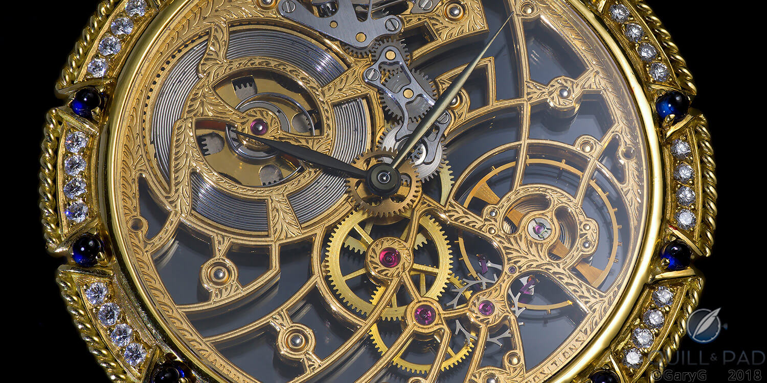 Parting shot: skeletonized Audemars Piguet pocket watch shot with the Hasselblad X1D