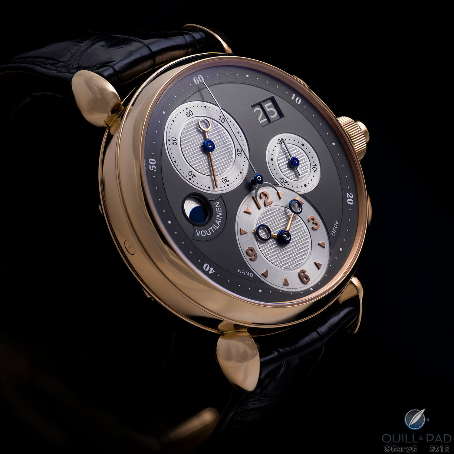 High involvement item: the author’s bespoke Kari Voutilainen chronograph