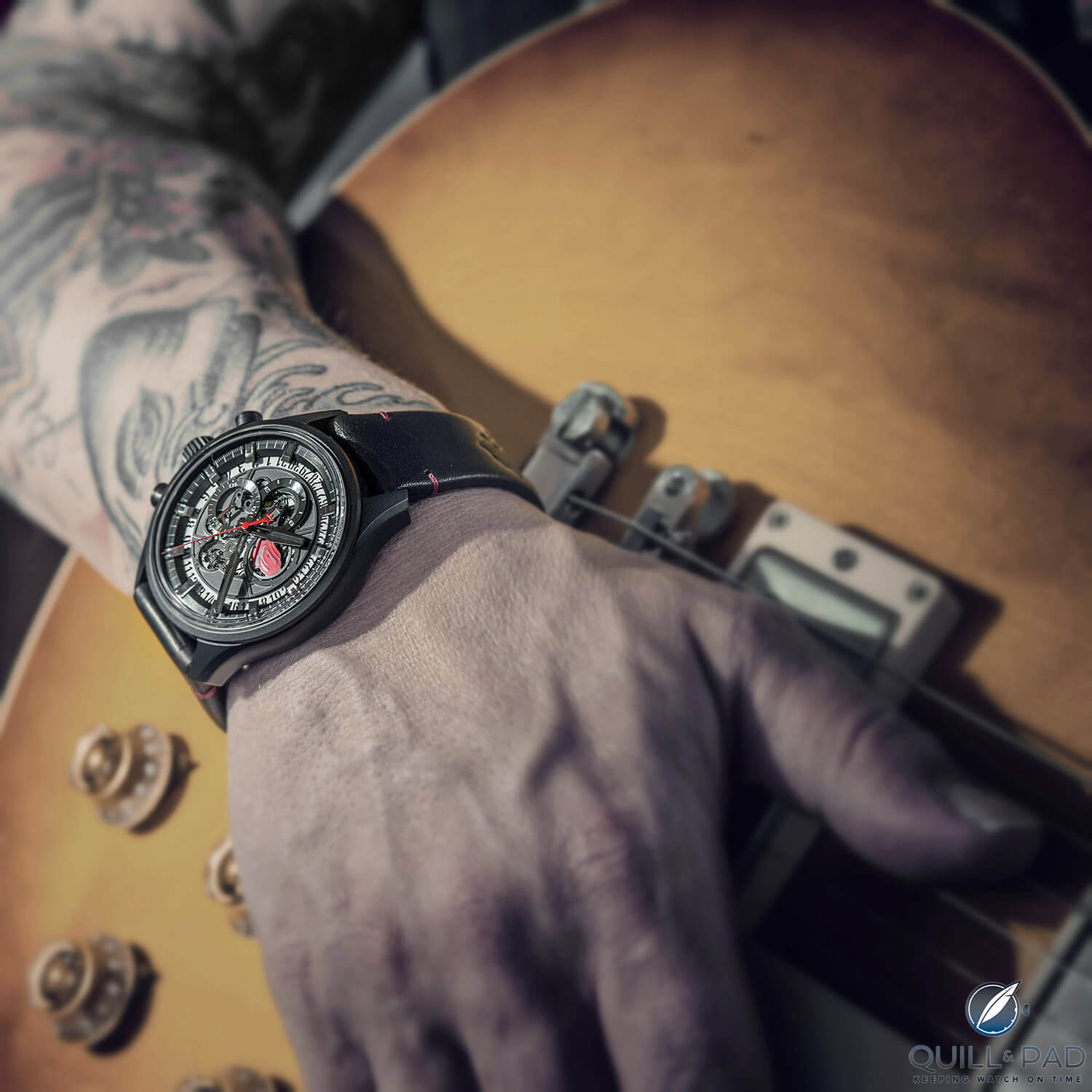 The 2016 Zenith El Primero Skeleton Tribute to the Rolling Stones