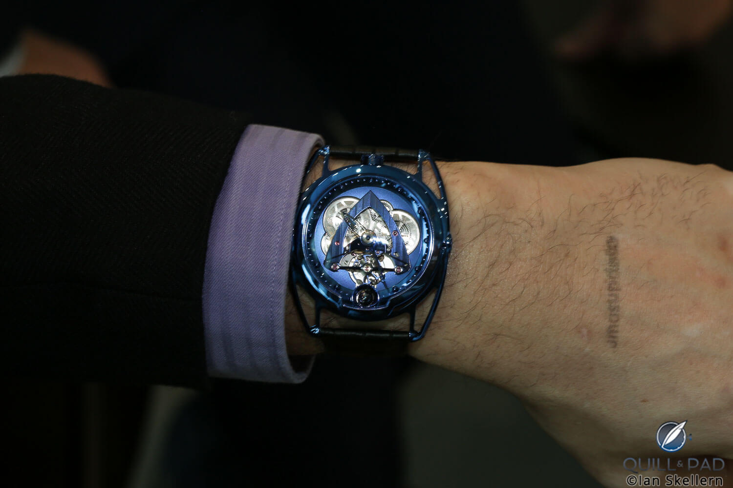 De Bethune Steel Wheels Blue