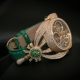 Giberg Niura Flying Tourbillon in red gold set with diamonds