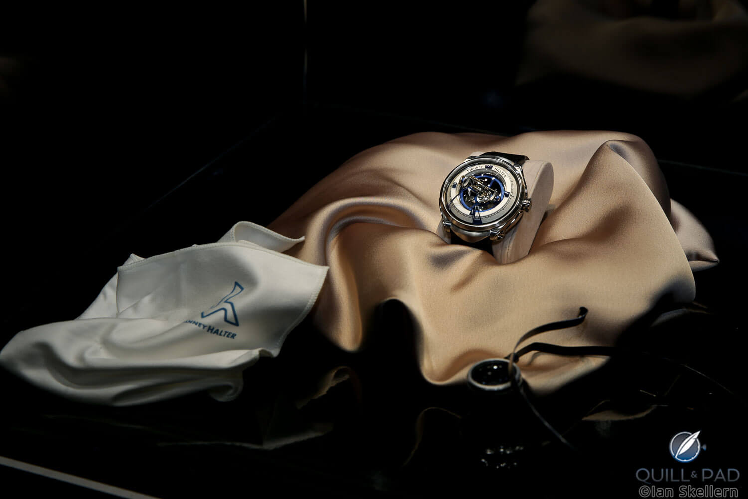 Vianney Halter Deep Space Tourbillon on display at the