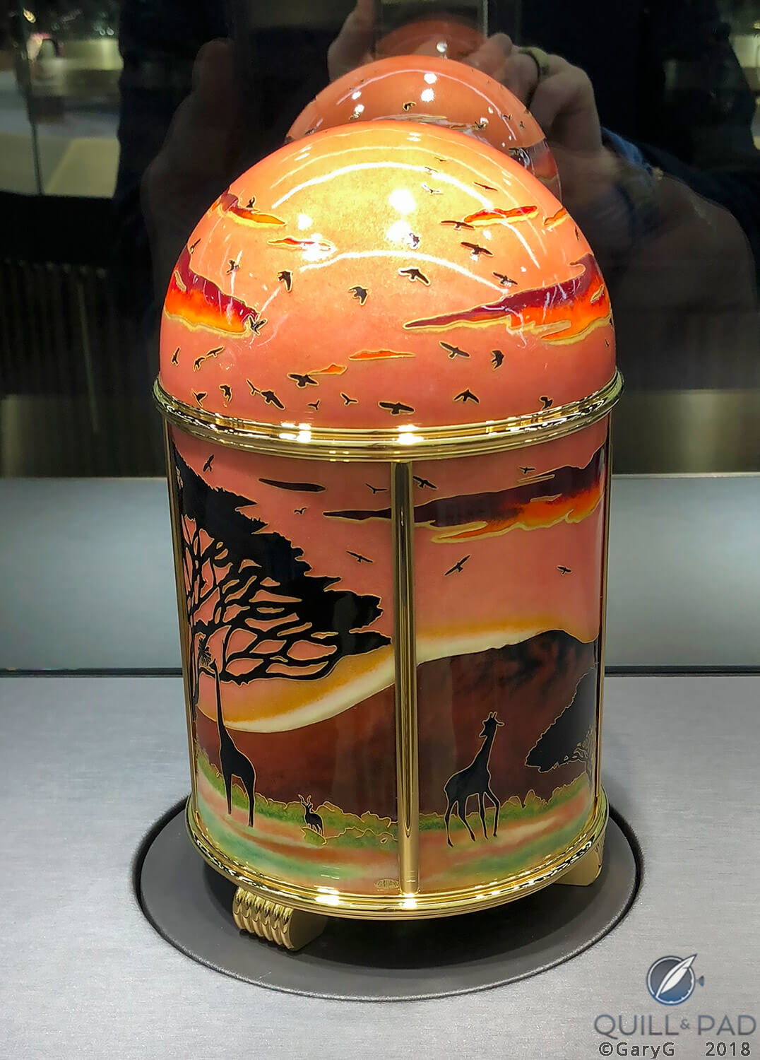 Patek Philippe Savannah table clock