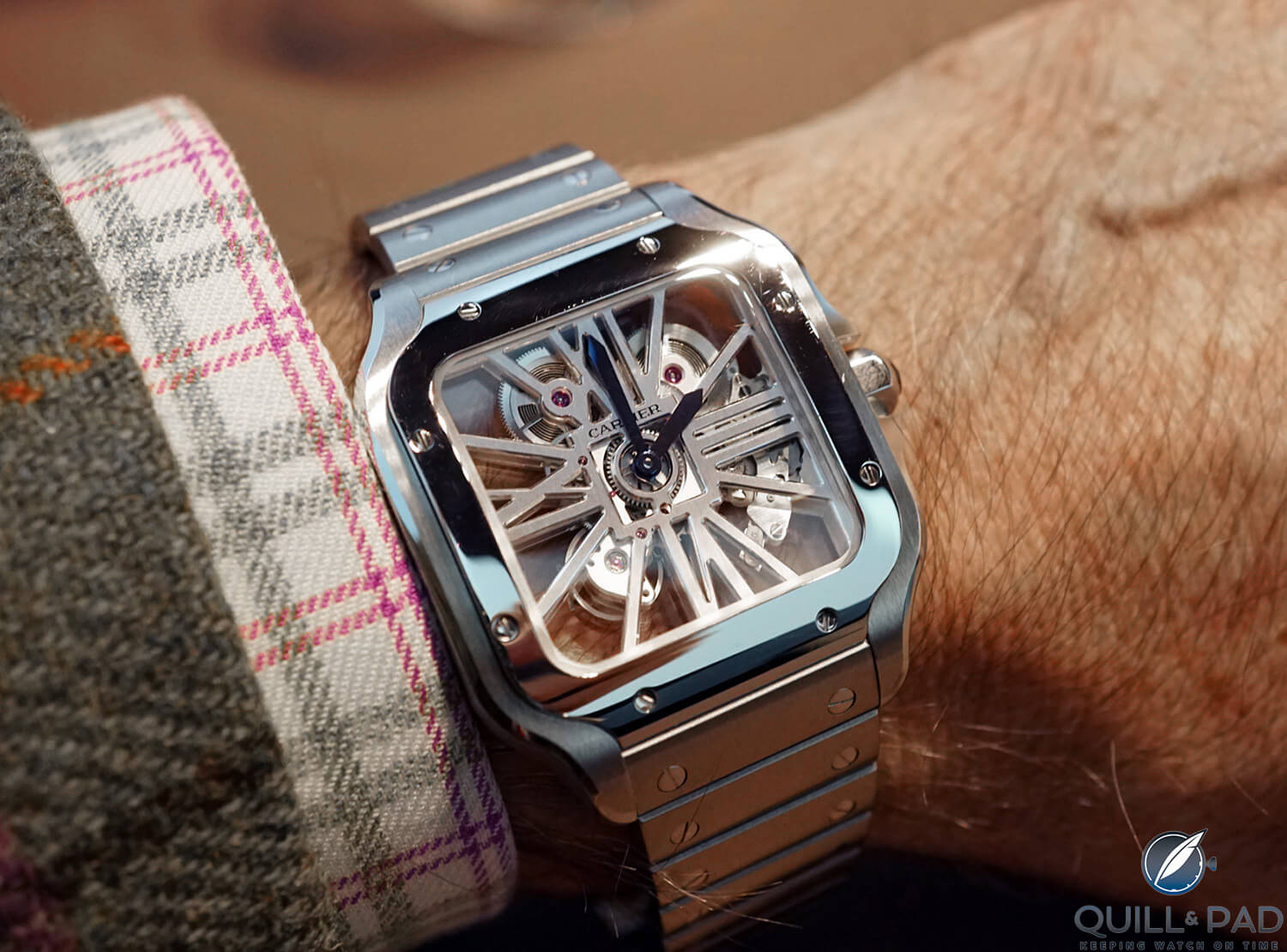 Santos de Cartier Skeleton 2018