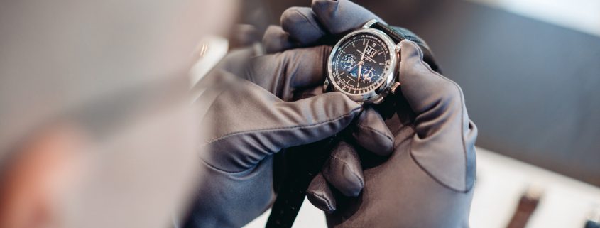Something everyone interested in watches loves: the A. Lange & Söhne Datograph (photo courtesy Erik Gross/A. Lange & Söhne)