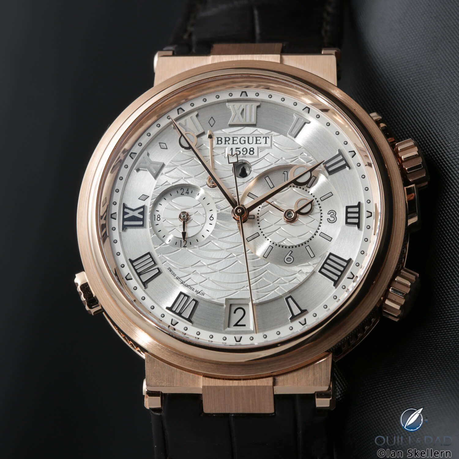 Breguet Marine Alarme Musicale Reference 5547 in pink gold