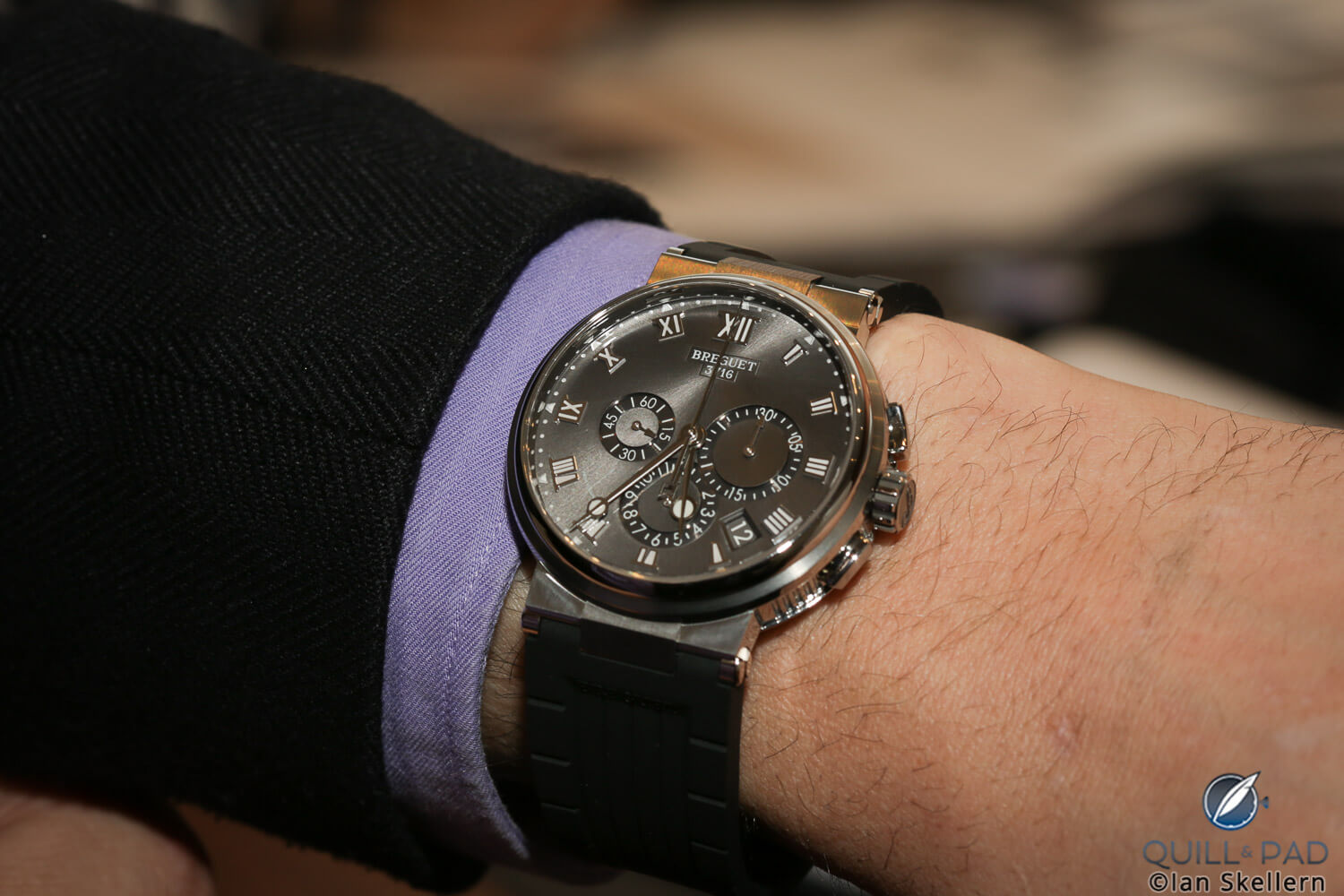 Breguet Marine Chronographe Reference 5527