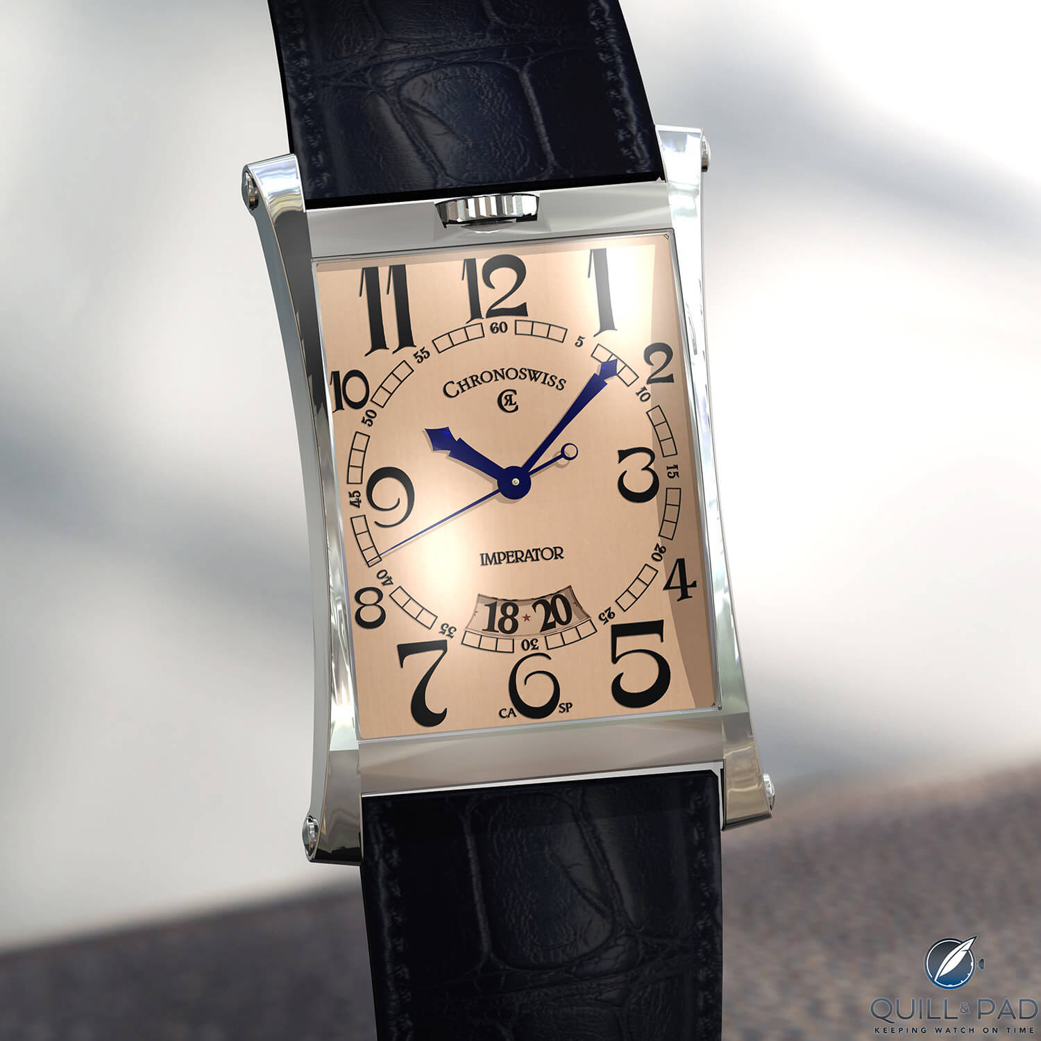 The Chronoswiss Imperator from 2007: part of the inexplicable salmon-colored dial trend of the mid-2000s