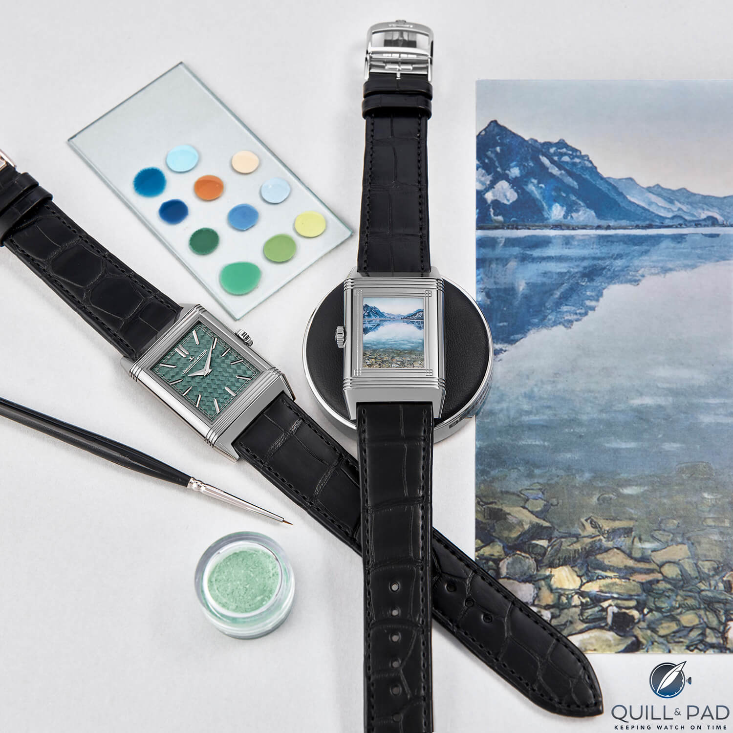 Jaeger-LeCoultre Reverso Enamel Tribute to Ferdinand Hodler