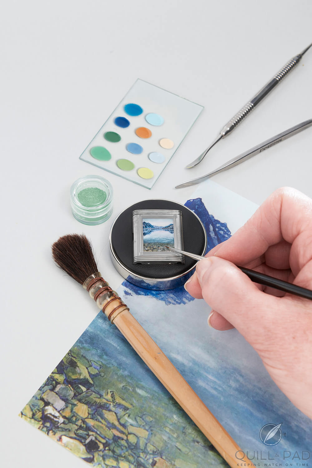 Jaeger-LeCoultre Reverso Enamel Tribute to Ferdinand Hodler