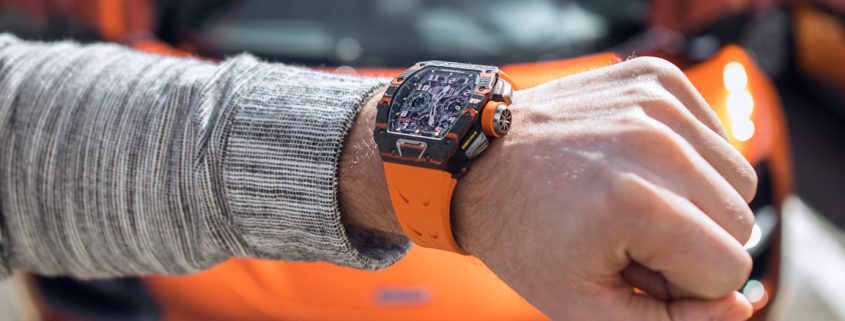Thank you to Richard Mille for organizing the McLaren experience