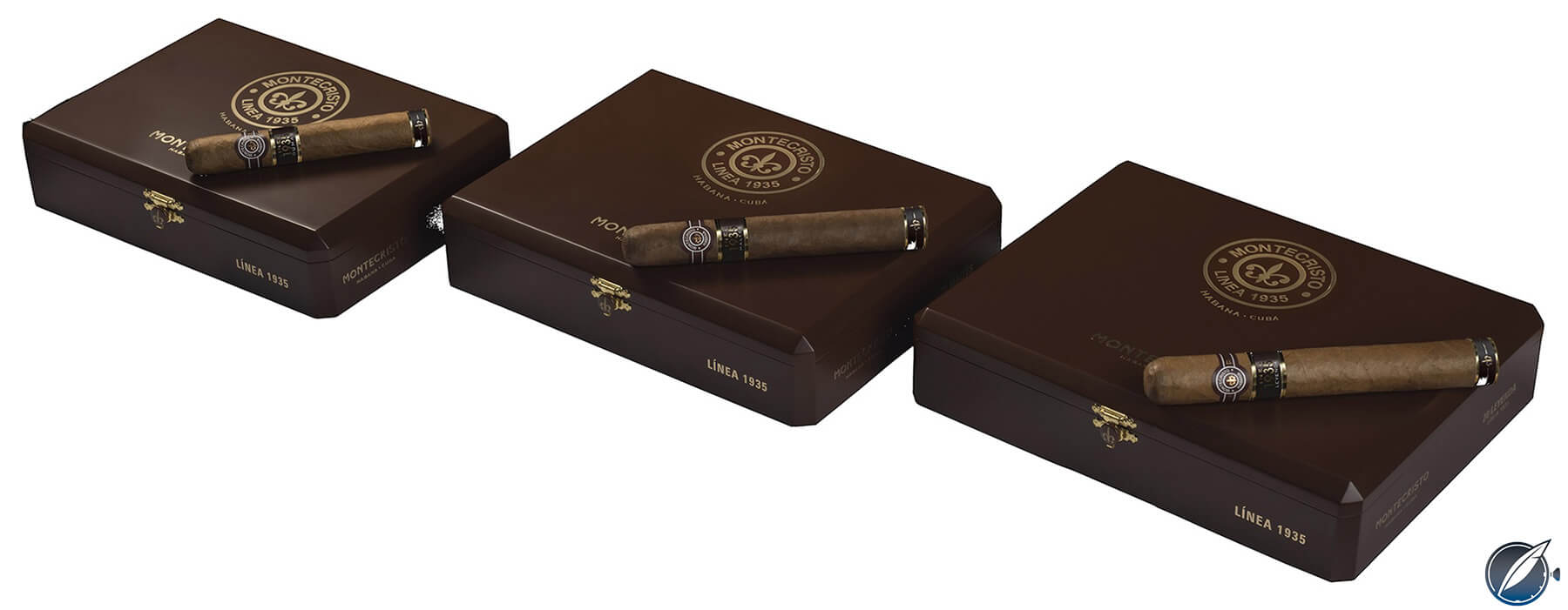 Montecristo Línea 1935 in cases