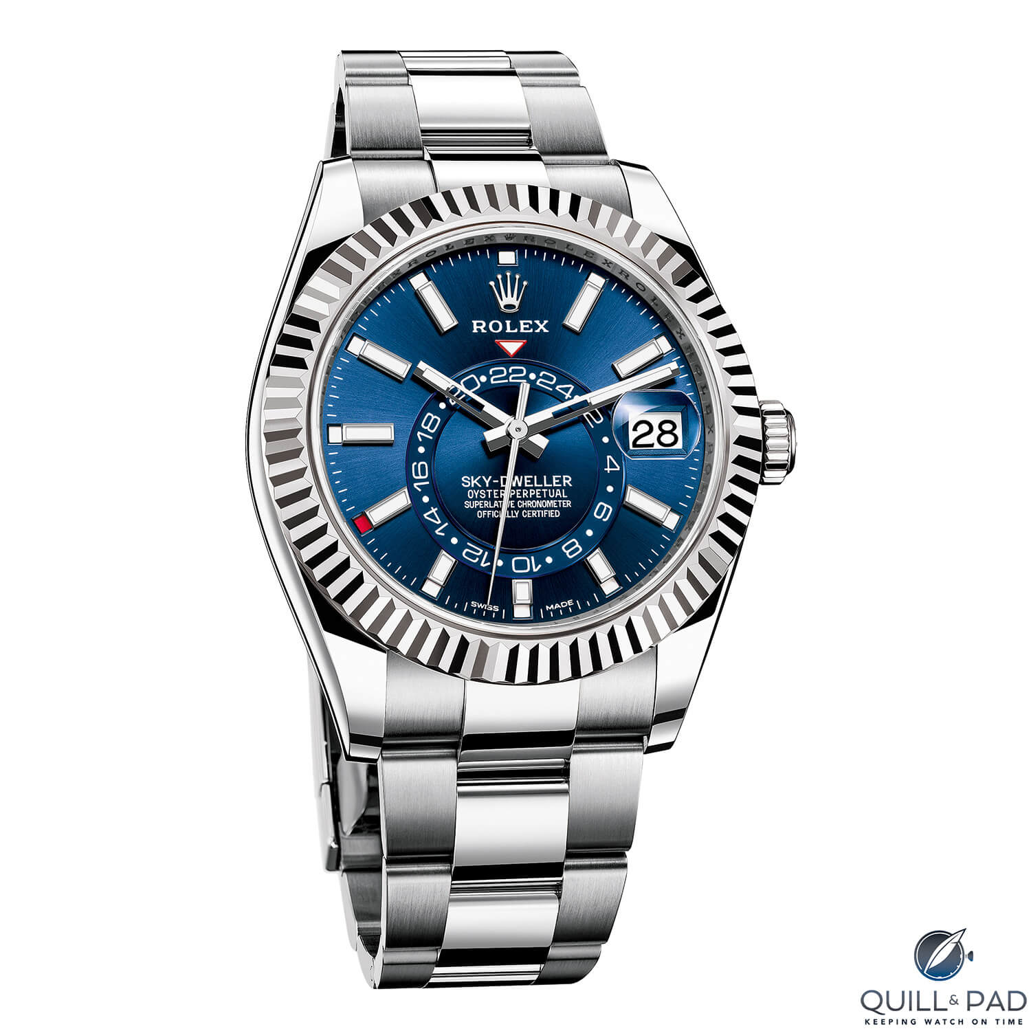 Rolex Sky-Dweller in white gold