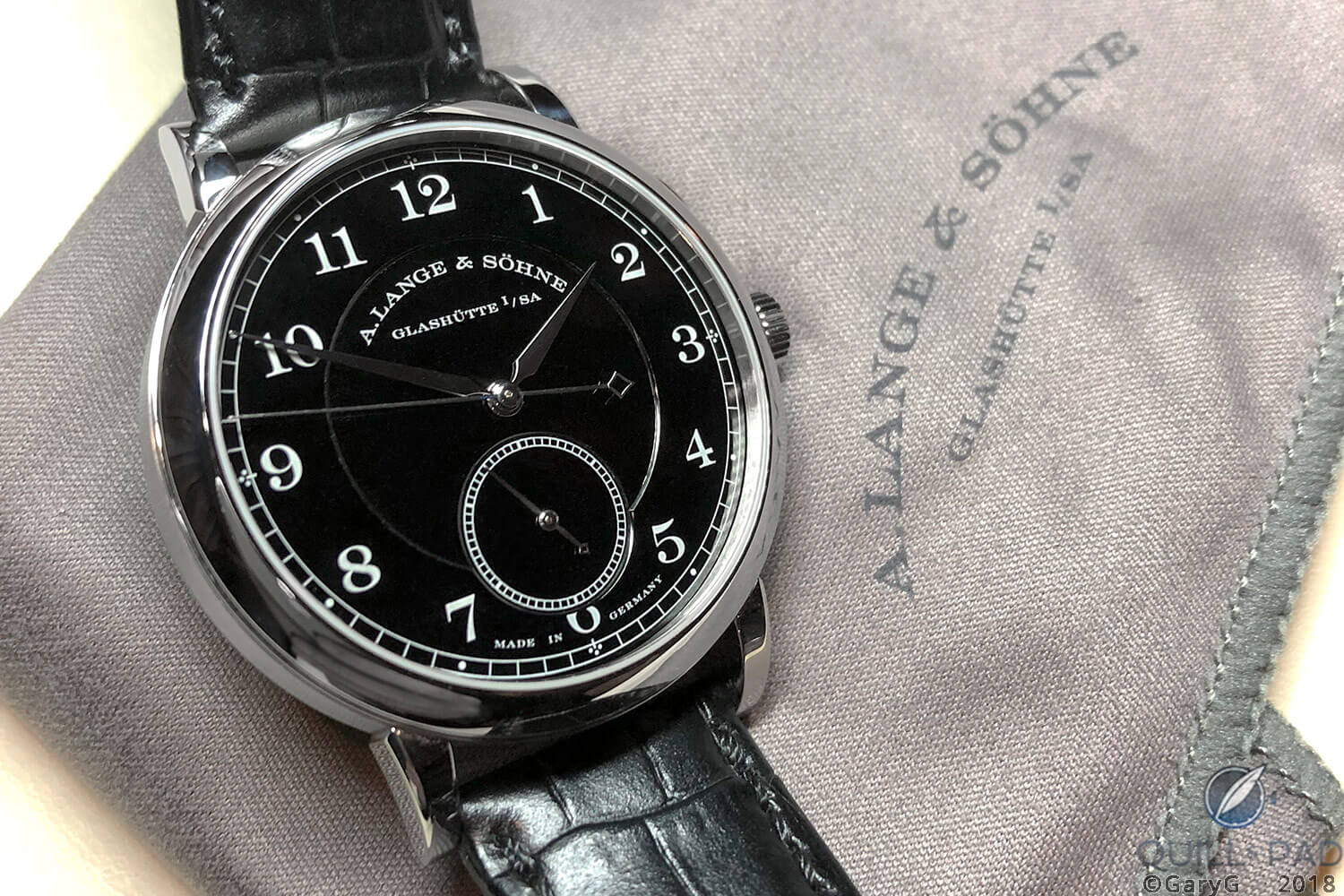 Dinnertime treat: Walter Lange unique piece from A. Lange und Söhne