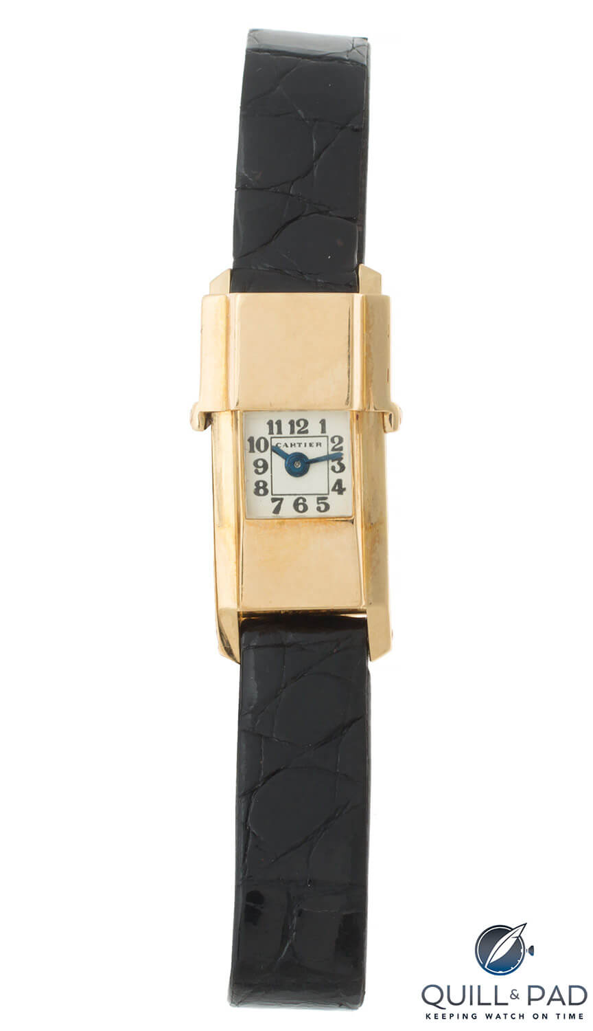 Julien’s Auctions Lot 238: Cartier ladies’ watch