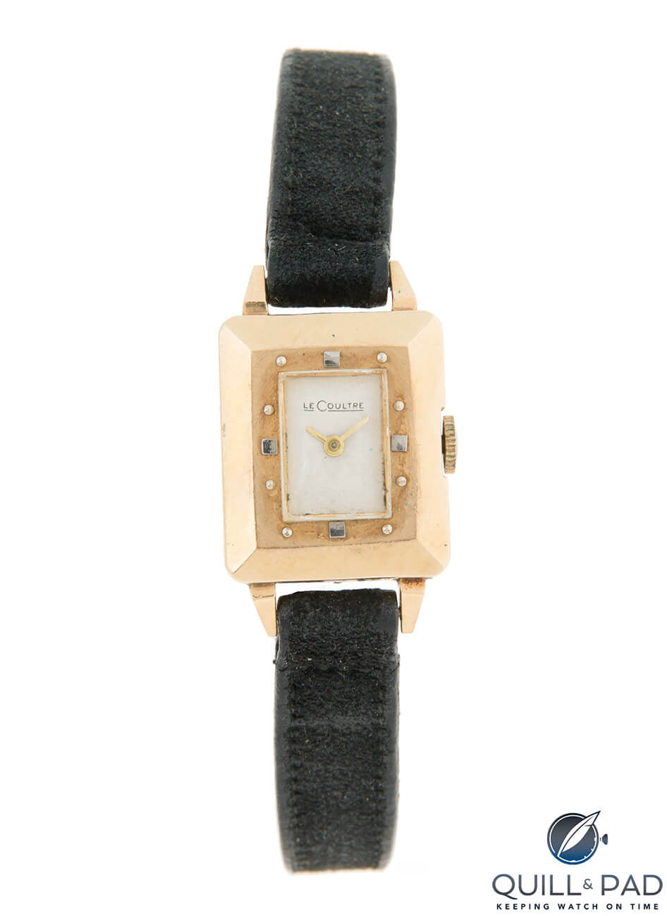 Julien’s Auctions Lot 374 LeCoultre square ladies watch