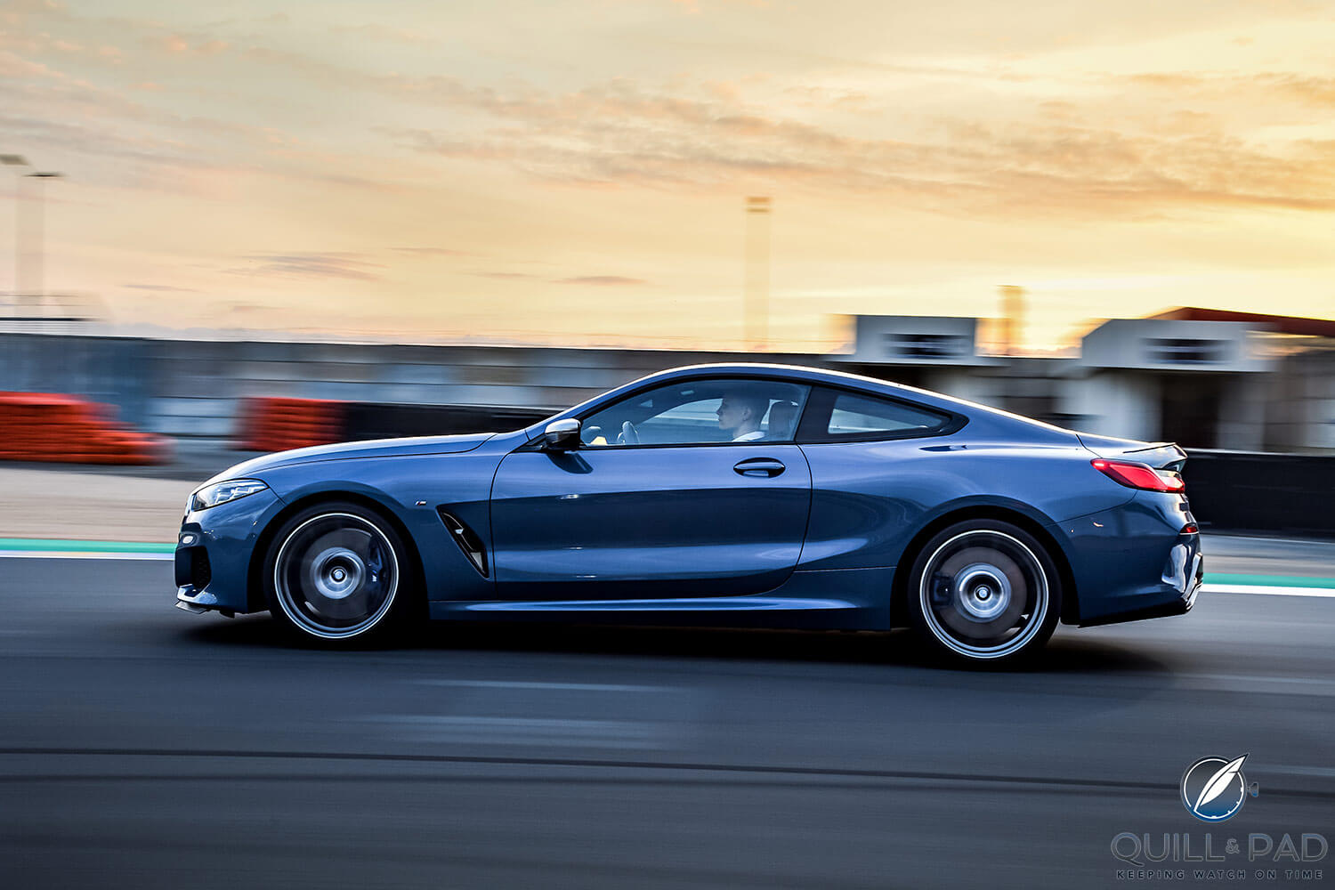BMW M850i xDrive Coupe side on