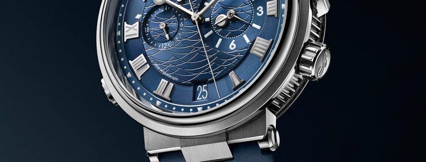 Breguet Marine Alarme Musicale 5547 in white gold