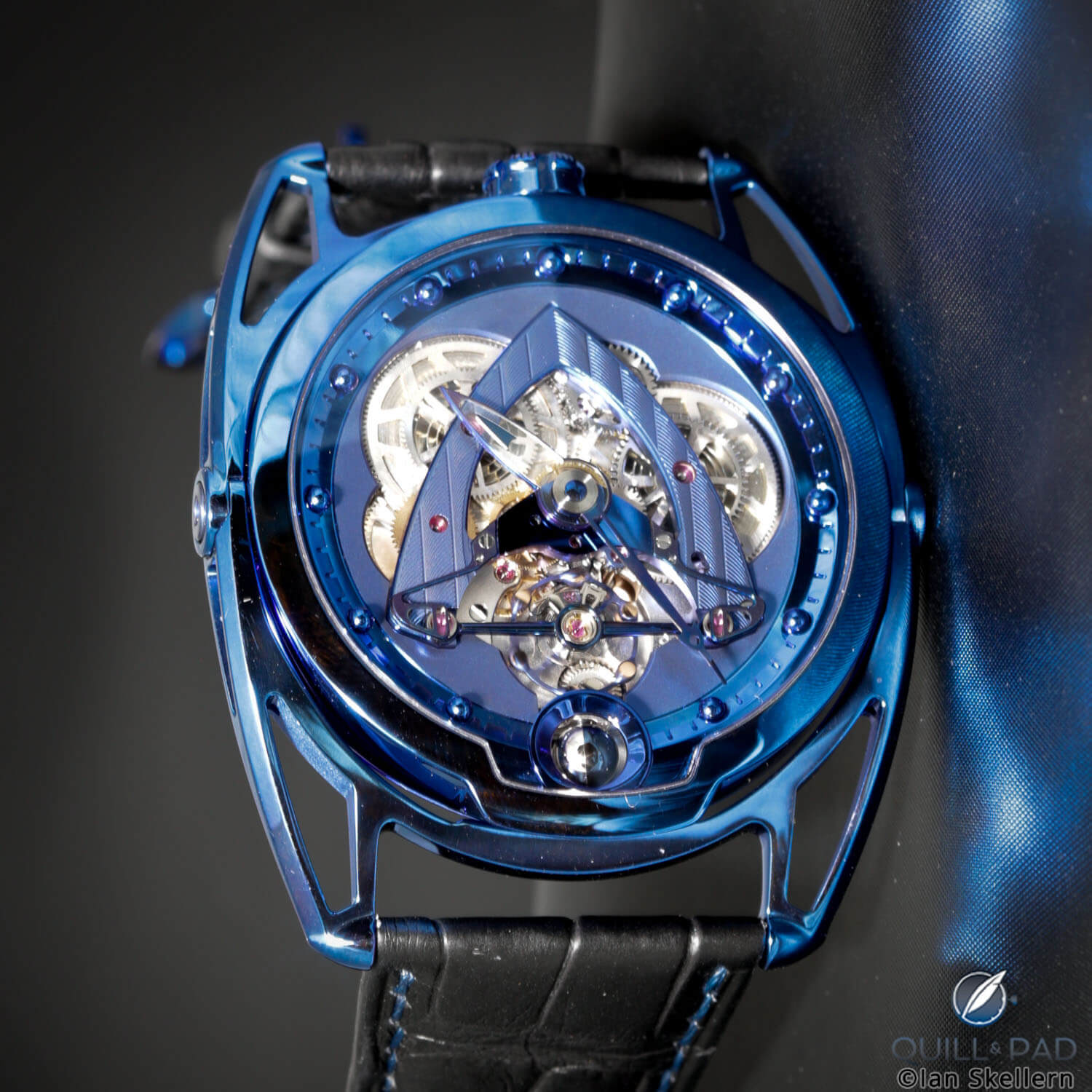 De Bethune DB28 Steel Wheels Blue