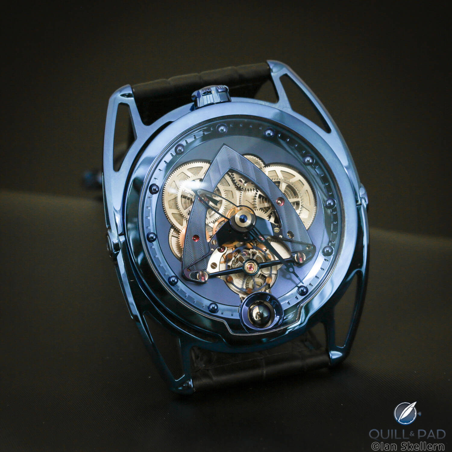 De Bethune DB28 Steel Wheels Blue