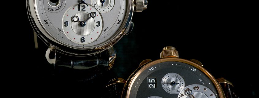 Day and night: two unique Kari Voutilainen chronographs