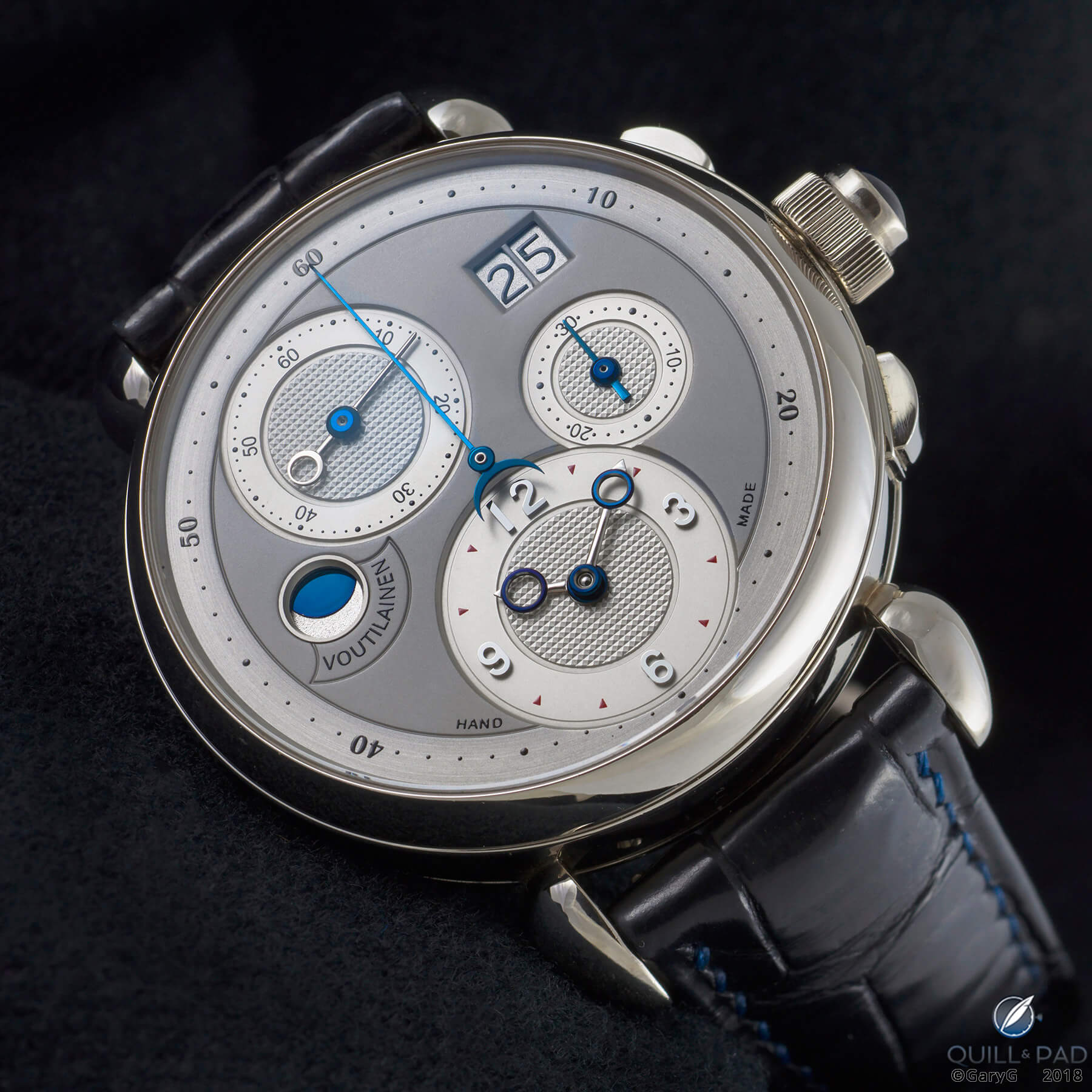 Harmony on the wrist: Voutilainen Masterpiece Chronograph II in white gold