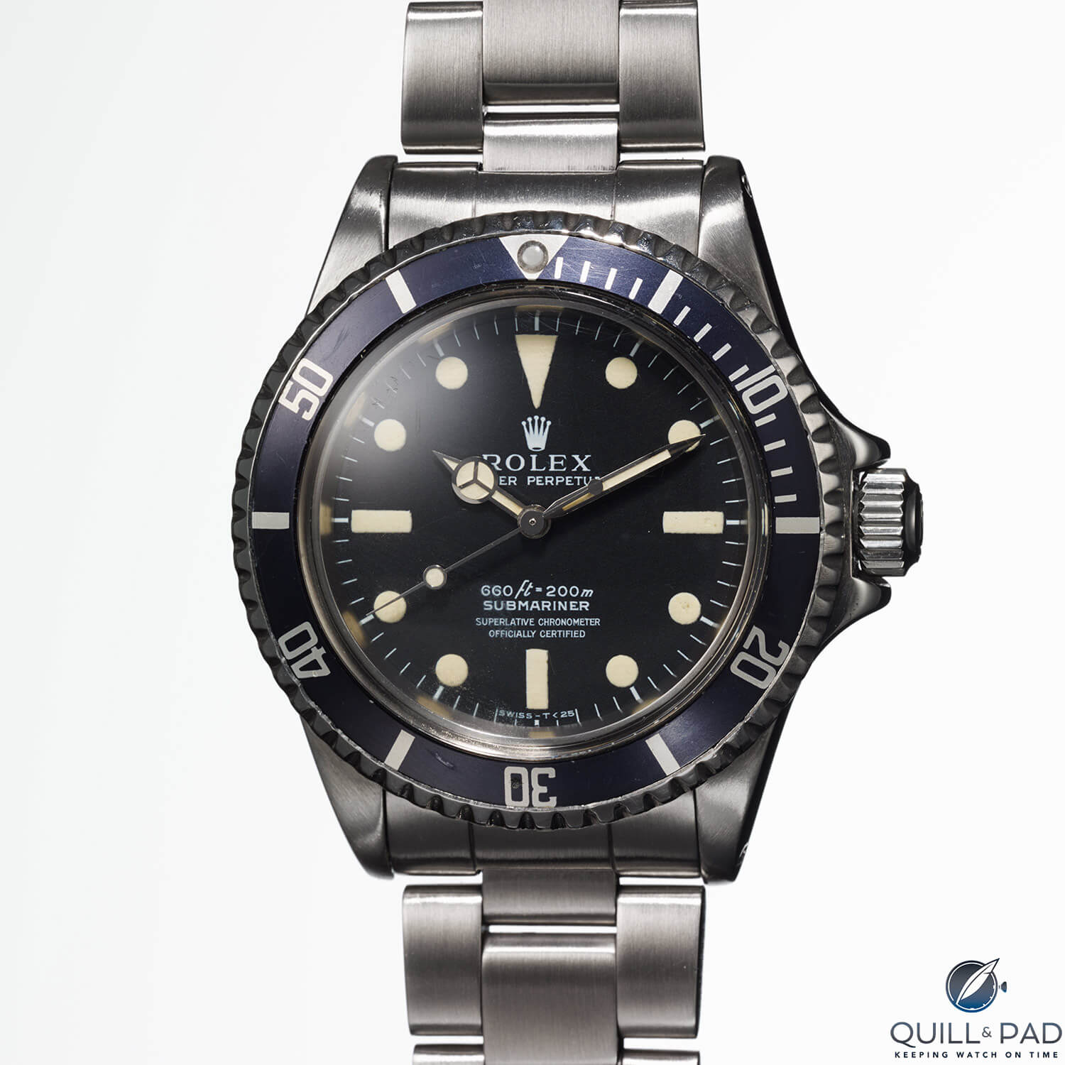 Steve McQueen Rolex Submariner (photo courtesy Phillips auctions)