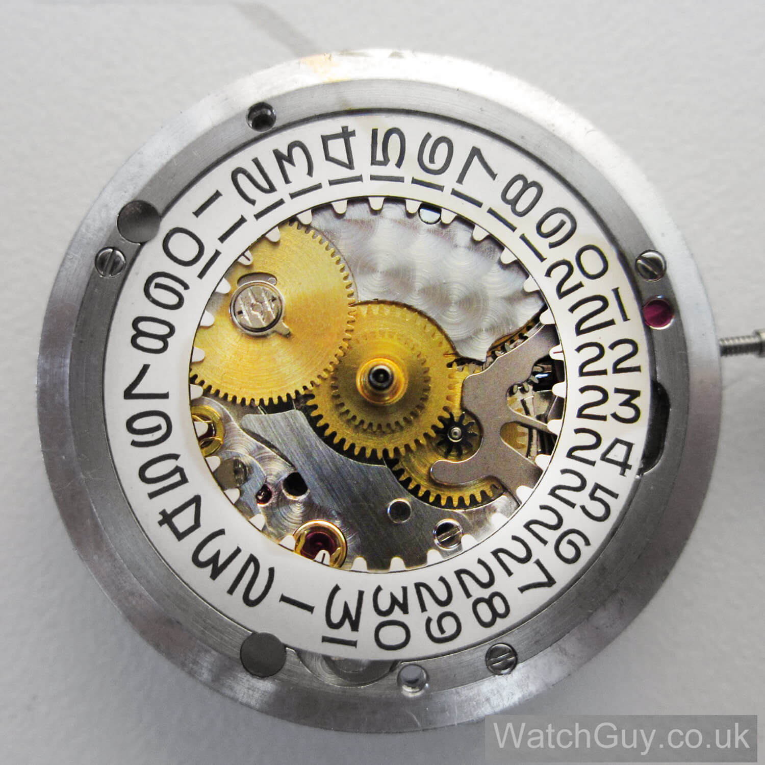 Rolex Caliber 1570 with date ring