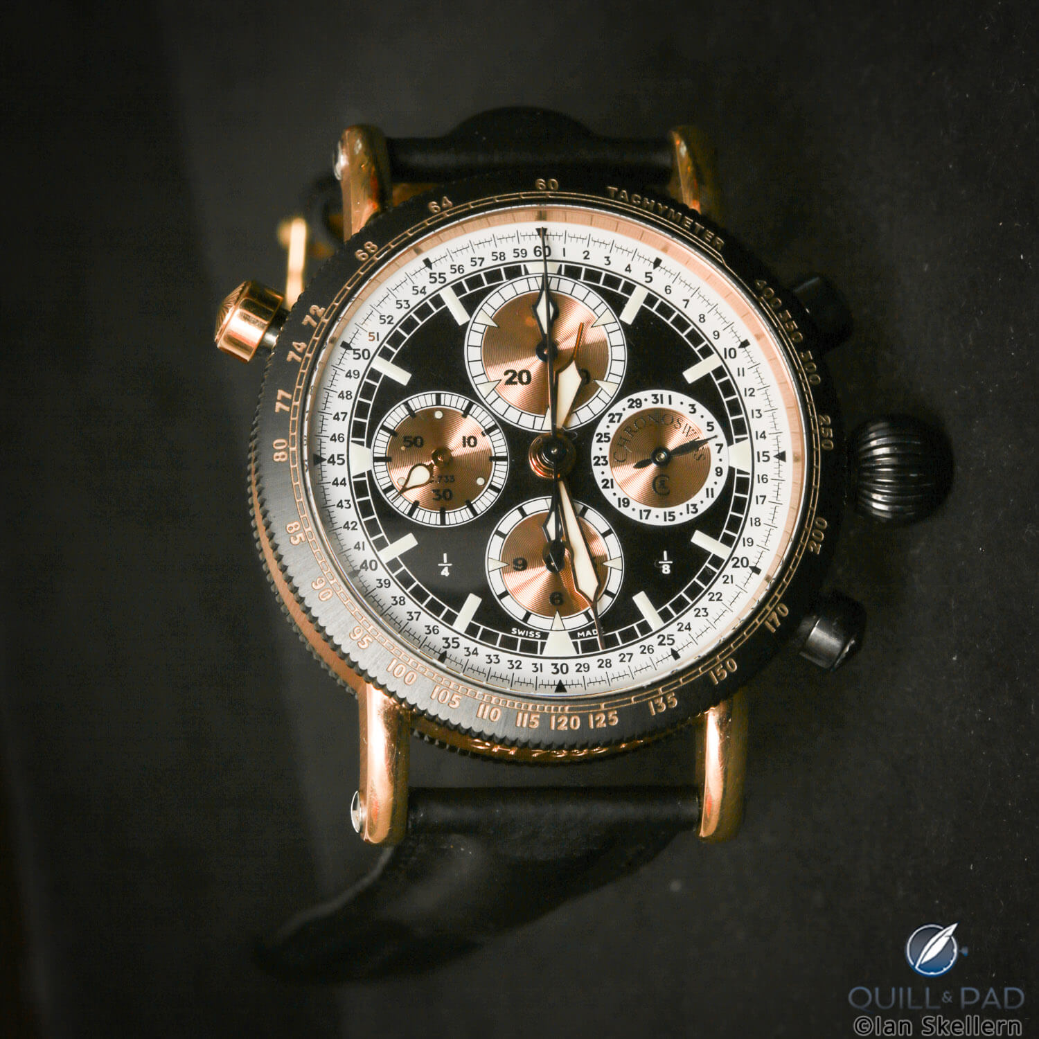 An early “Lang-system” Chronoswiss split-seconds chronograph from Gerd-Rüdiger Lang’s extensive collection