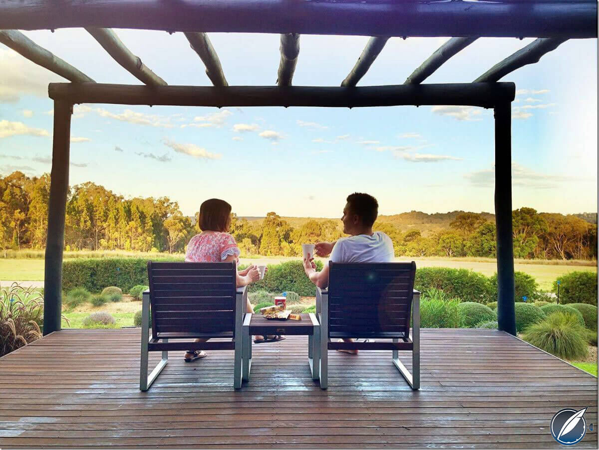 Expansive views at Alure