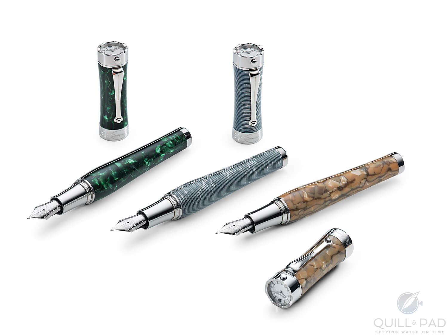 Bartolomeo Ferracina Pen-Watch collection by Montegrappa