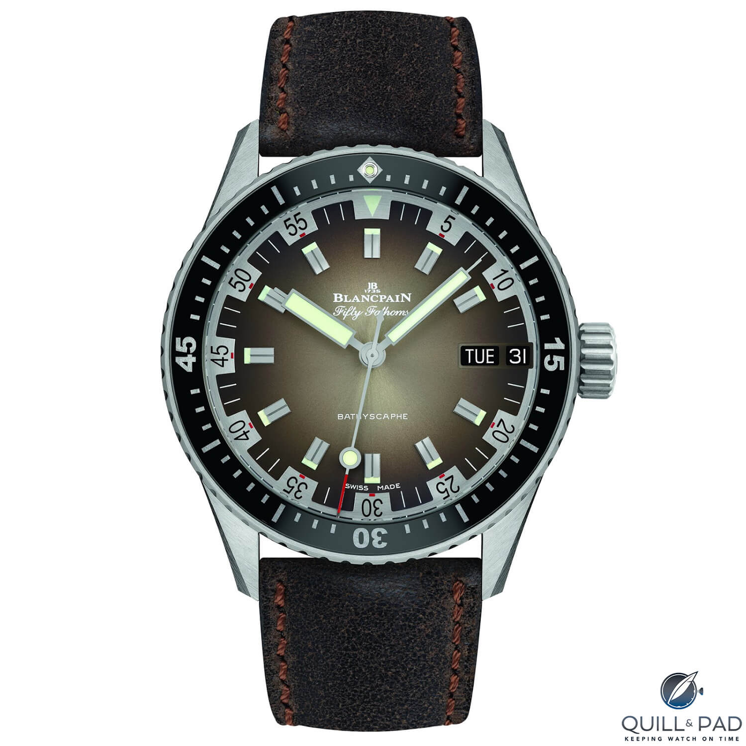 Blancpain Fifty Fathoms Bathyscaphe Day Date 70s