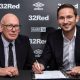Frank Lampard signing on as manager for Derby County wearing a Patek Philippe Reference 5153