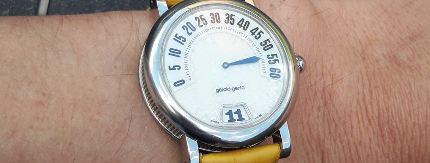 Gérald Genta Retro Classic on the wrist