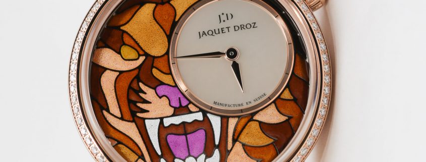 Jaquet Droz Petite Heuer Minute Smalta Clara